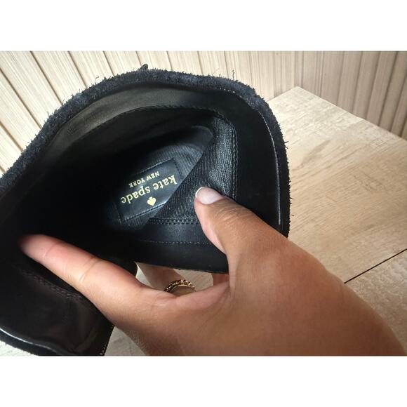 Kate Spade New York Madison Suede Leather Ankle Boots Size 11M Women's Shoes - Picture 7 of 11